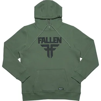 Pánská mikina fallen Pánská mikina insignia hoodie olive/black