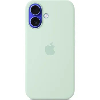 Apple Silicone Case MagSafe pro Apple iPhone 16, akvamarínové