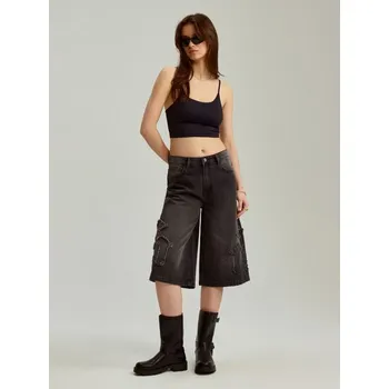 Dámské kraťasy Kraťasy bermudy - 32 - House - černá - 160DZ-99J