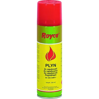 Podpalovač Plyn do zapalovače 250 ml – náhradní náplň pro plynové zapalovače a hořáky