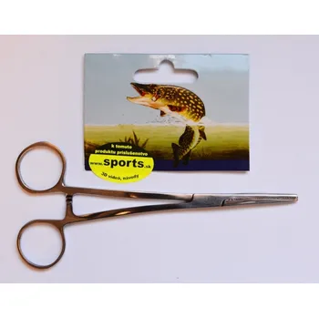 Rybářský kovový pean velikost 12cm