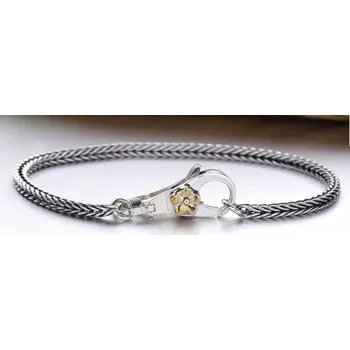 Náramek Dámský proplétaný náramek H89 22 cm 6