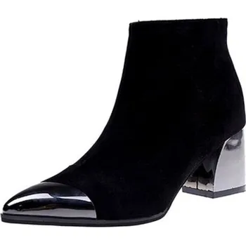 Dámské tenisky Dámské kotníkové boty A646 černá 34