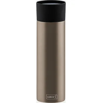 Termohrnek Lurch Přenosná termo láhev na kávu 500 ml (Varianta: Earth Grey)