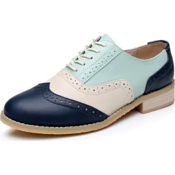 Dámské polobotky Dámské barevné oxfordky 46 1