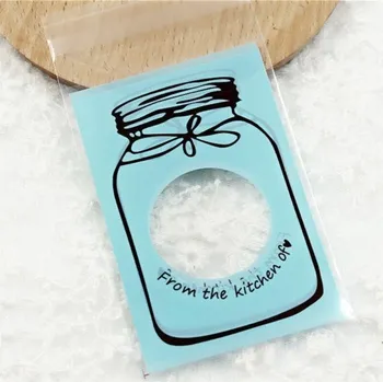 Dárková taška Dárkový sáček na sladkosti 50 ks modrá S