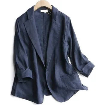 Dámské sako Dámské sako B1038 tmavě modrá XXL