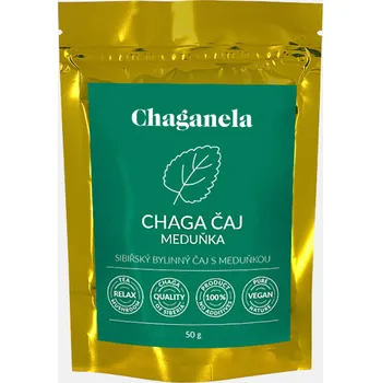 Čaj Chaganela Sibiřský čagový čaj s meduňkou