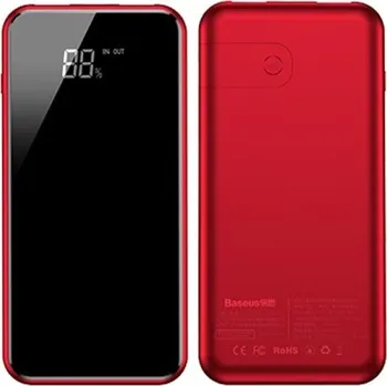 Powerbanka Bezdrátová powerbanka 8000 mAh červená