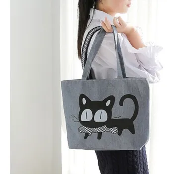 Kabelka Dámská plátěná taška C1034 2