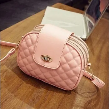 Kabelka Dámská crossbody kabelka M968 růžová