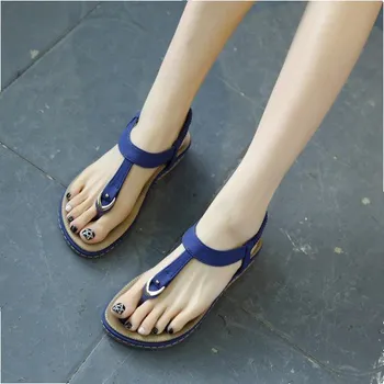 Dámská obuv Dámské sandály Ewa modrá 37