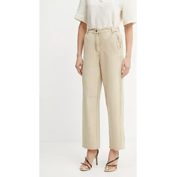 Dámské kalhoty Bavlněné kalhoty MAX&Co. 2516131013200 béžová 80X, vel. 40