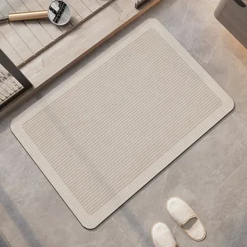 Koupelnová předložka Protiskluzová podložka do koupelny super savá | koupelnový kobereček, wc předložka - 6 , 60 cm x 90 cm