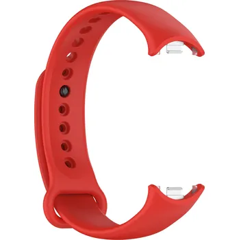 4wrist Silikonový řemínek pro Xiaomi 9 a 8 - Red + 2 měsíce na vrácení zboží