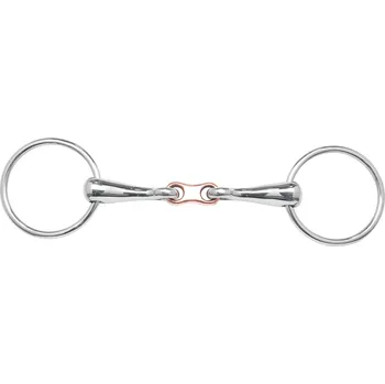 Udidlo pro koně BUSSE Udidlo stihlové dvakrát lomené Edelstahl BUSSE, 15/18 mm 14,5 cm