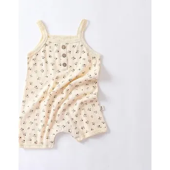 Kojenecký body Květovaný overal pro miminko Velikost: 3-6M, Barva (Varianta): 1