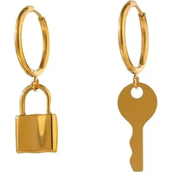 Náušnice Dámské kruhové náušnice s přívěskem G1425