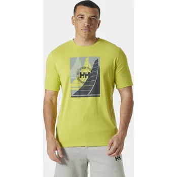 Pánské oblečení Pánské funkční triko HELLY HANSEN 34419 410 HP RACE GRAPHIC T-SHIRT Velikost: M
