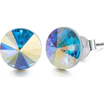 Náušnice Dámské peckové náušnice s krystalem G813 5