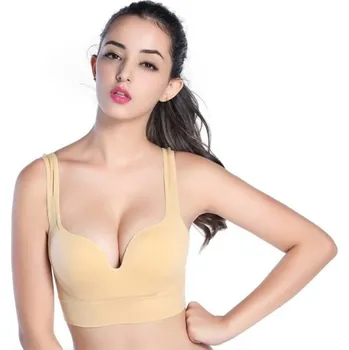 Podprsenka Dámská sportovní Push-up podprsenka Eugenia béžova L