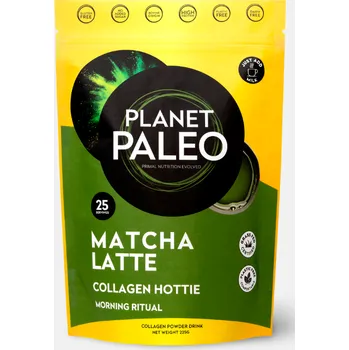 Instantní nápoj Planet Paleo Matcha Latte kolagenové matcha latté
