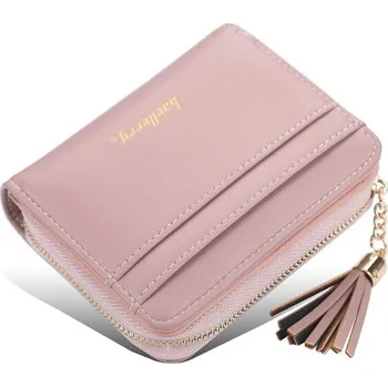 Dámská kožená peněženka malá M306 světle fialová