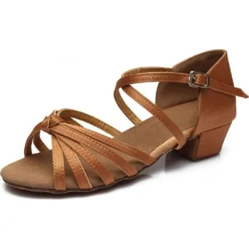 Dámské sandále Dámské taneční boty 82006 hnědá 41