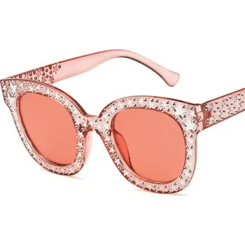 Dámské sluneční brýle E1768 růžová