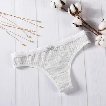 Kalhotky Dámská sexy tanga Daira bílá M