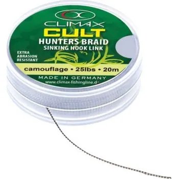 CLIMAX HUNTERS BRAID 20m SILT - průměr 0,30mm / 15kg / 30lbs