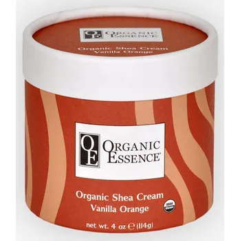 Tělový krém Organic Essence Shea Cream voňavý tělový balzám (Vůně: Vanilka a pomeranč)