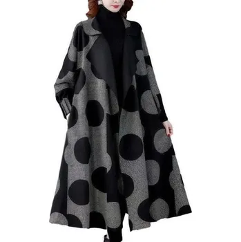 Dámský kabát Dámský podzimní kabát P2066 L