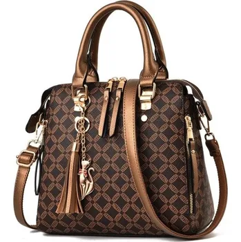 Kabelka Dámská crossbody kabelka M1497 zlatá 2