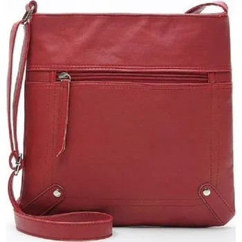 Kabelka Dámská crossbody kabelka M997 vínová