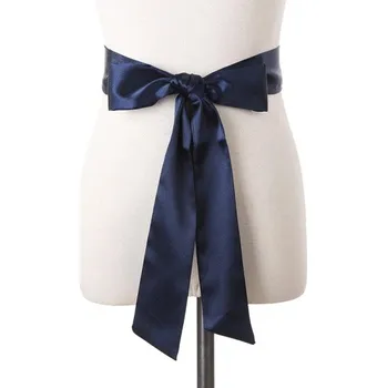 Opasek Dámský zavazovací pásek tmavě modrá
