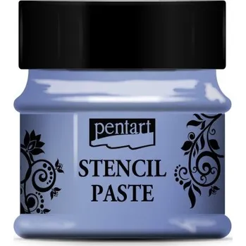 Speciální výtvarná barva Pentart Šablonová pasta perleťová PENTART 50 ml LILA