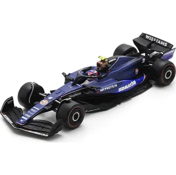 autíčko Williams F1 Fw46 Team Williams Racing N 2 Season 2024 Logan Sargeant 1:64 - Spark Model Williams F1 FW46 No. 2 - kovový model auta 1/64