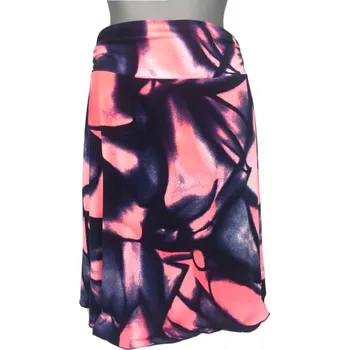 Dámská sukně Scharf Dámská letní sukně ke kolenům neon oranžová Barva: Neonově růžová, Size: XL