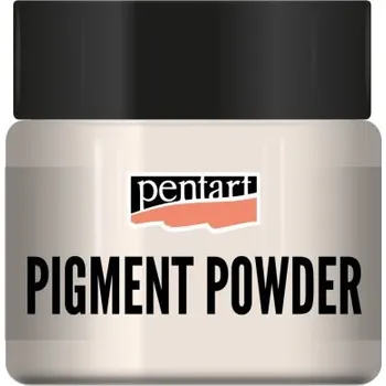Výtvarná barva Pentart Pigmentový prášek Chameleon PENTART 5 g BÍLO ZALTÁ