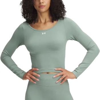 Dámské tričko Triko s dlouhým rukávem Under Armour UA Train Seamless LS 1379150-348 Velikost XS
