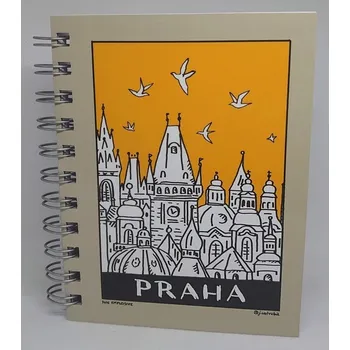 Blok Blok střední, Praha, žluté věže