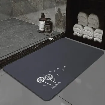 Koupelnová předložka Rychleschnoucí protiskluzová koupelnová předložka | koupelnové vybavení - 18 , 40 cm x 60 cm