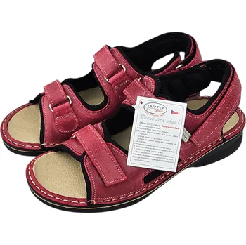 Dámské sandále 1627 - 35 Dámské kožené sandály 41