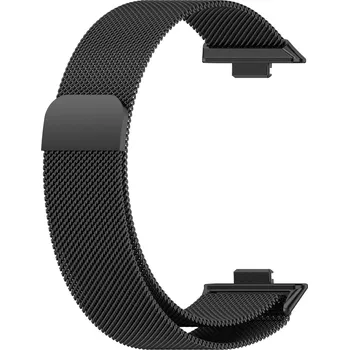 Příslušenství k chytrým hodinkám 4wrist Milánský tah pro Huawei Fit 3 - Milanese Loop Black + 2 měsíce na vrácení zboží