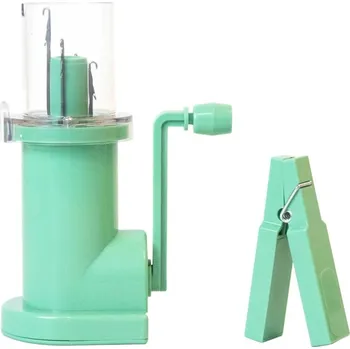 Dámský svetr Ruční pletací stroj zelený