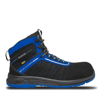 Pracovní obuv Kotníková pracovní obuv TRON S1PS ESD NM 4WIDE modrá, 38