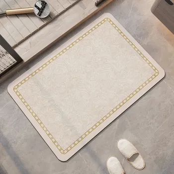 Koupelnová předložka Protiskluzová podložka do koupelny super savá | koupelnový kobereček, wc předložka - 5 , 45 cm x 70 cm