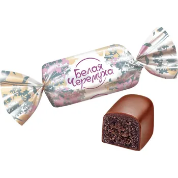 Bonbon BĚLÁ ČEREMUCHA čokoládové bonbóny KDV