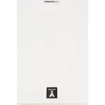 Chlapecké tričko Dětské tričko s dlouhým rukávem Patrizia Pepe W146 bílá barva, 7K0052 00X, vel. 118